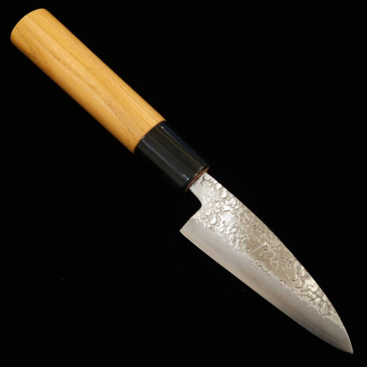 MIURA Ajikiri Silver No. 3 steel Keyaki handle (75/90mm)