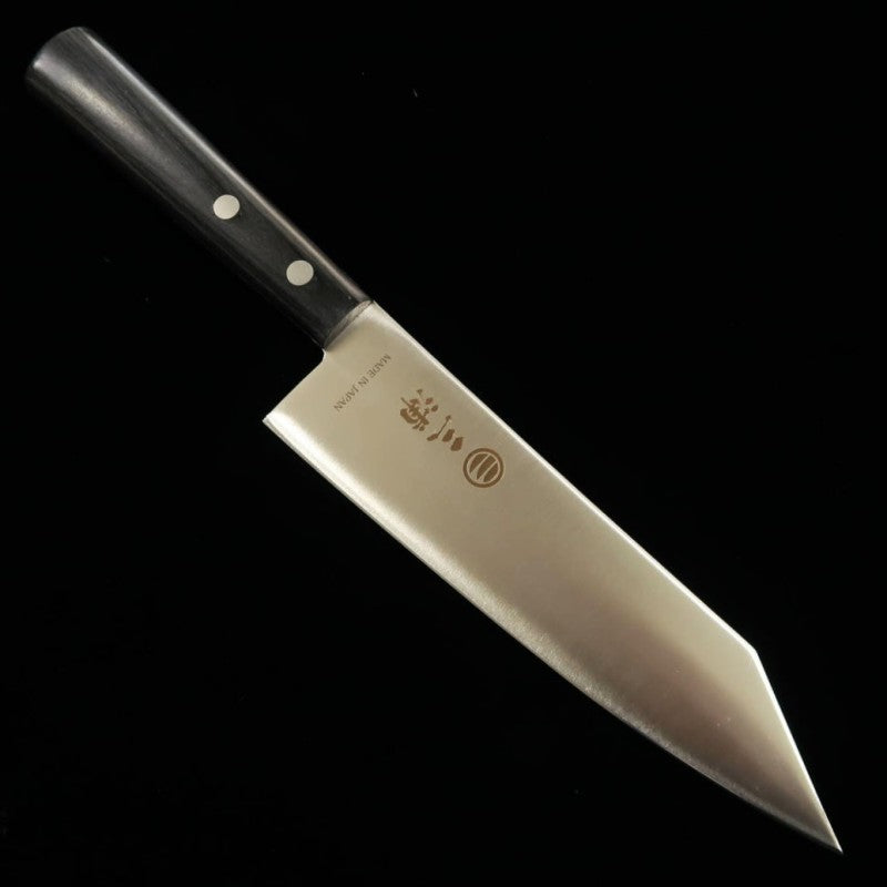 Bunka Miura Aço Molibdênio Cabo de Madeira Compensada Preta (170mm)