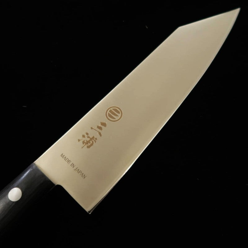 Bunka Miura Aço Molibdênio Cabo de Madeira Compensada Preta (170mm)