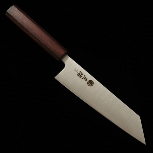 MIURA Bunka Acier Gin-san No.3 Manche octogonal en bois de rose violet (170 mm)
