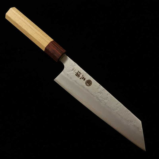 Bunka MIURA Ginsan No.3 Inoxidable Mango de zelkova (170 mm)