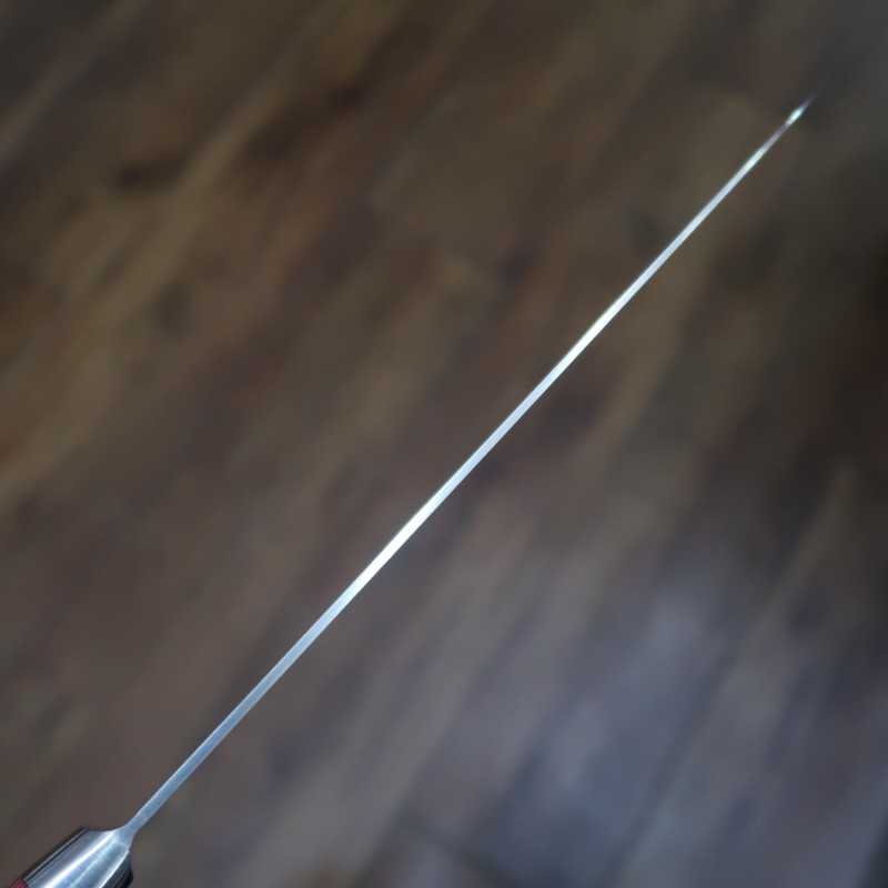 Suisin INOX PREMIUM Gyuto manche micarta rouge/blanc (210/240 cm)