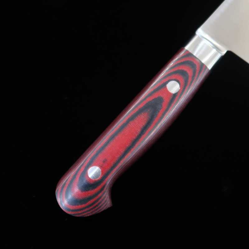 Suishin INOX PREMIUM Gyuto, manche micarta rouge/noir (210/240 mm)