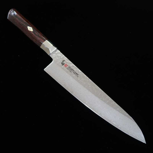 MCUSTA ZANMAI Gyuto Supreme Hammered Damascus VG-10 (180-240mm)