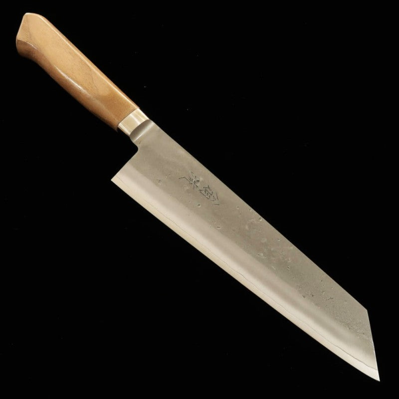 刃道 HADO 翁流 SLD 梨地 胡桃柄 切付牛刀 (210mm)