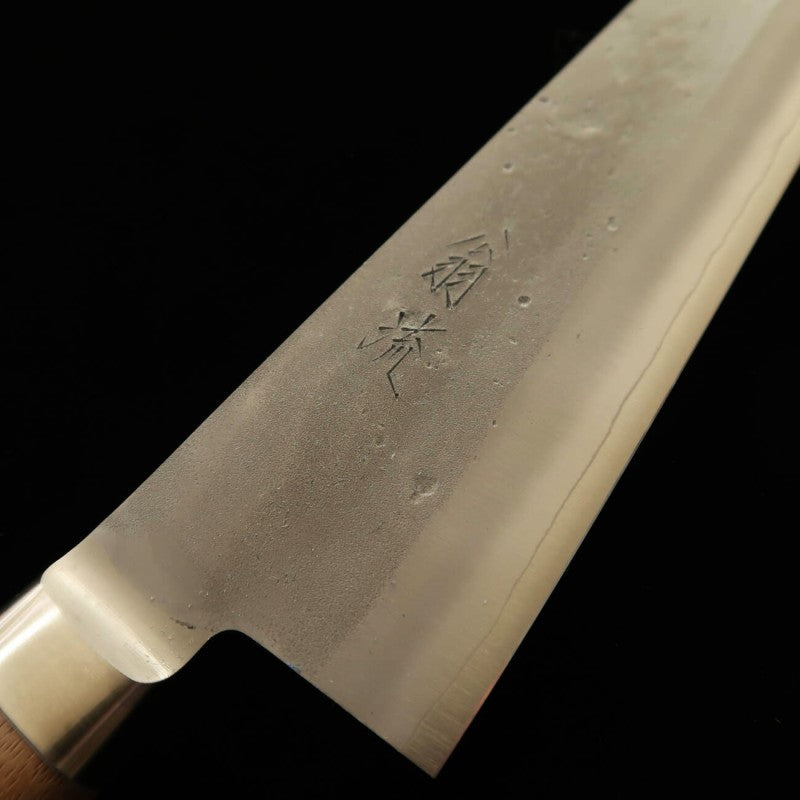 刃道 HADO 翁流 SLD 梨地 胡桃柄 切付牛刀 (210mm)