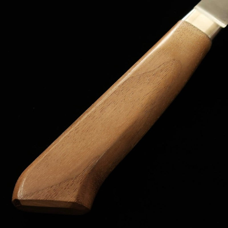 刃道 HADO 翁流 SLD 梨地 胡桃柄 切付牛刀 (210mm)