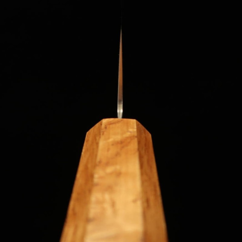 刃道 HADO 翁流 ZA18 ダマスカス 樫柄 牛刀 (210mm)