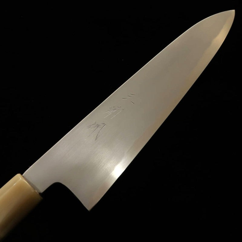 MIURA Gyuto Obidama White Steel No.2 Magnolia Handle (210mm)