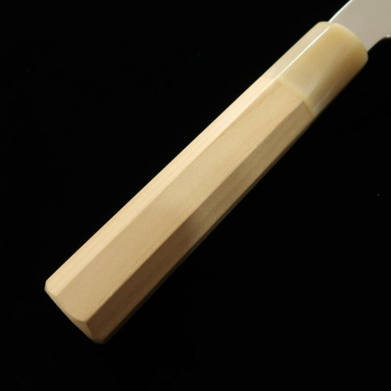 MIURA Gyuto Obidama White Steel No.2 Magnolia Handle (210mm)