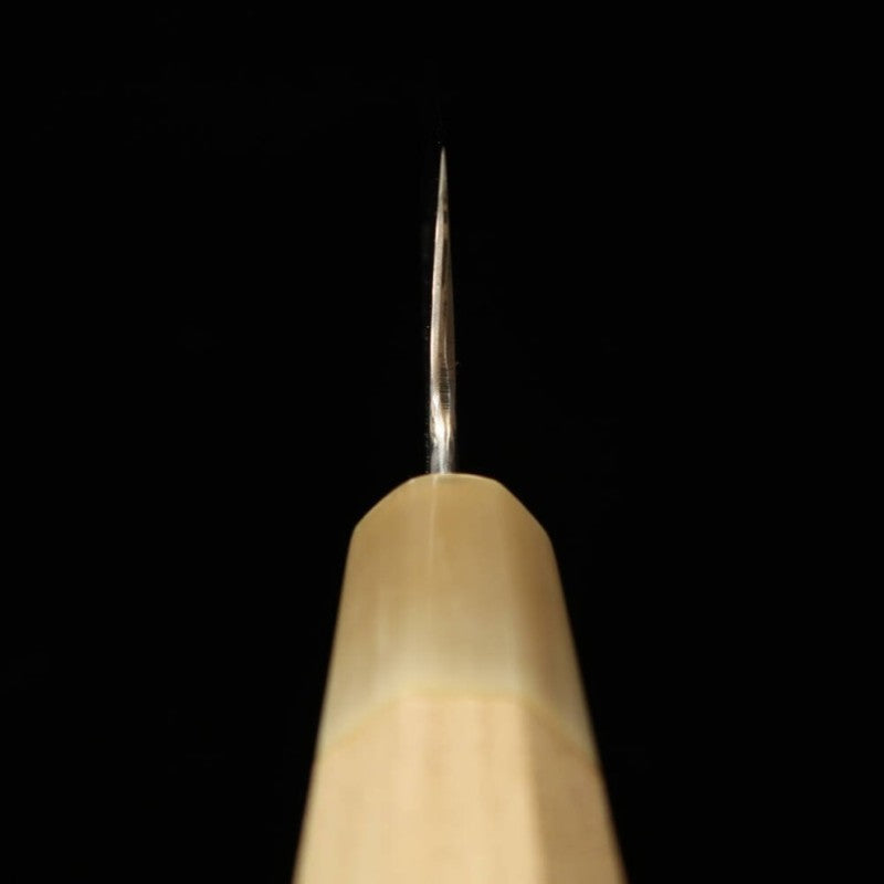 MIURA Gyuto Obidama White Steel No.2 Magnolia Handle (210mm)