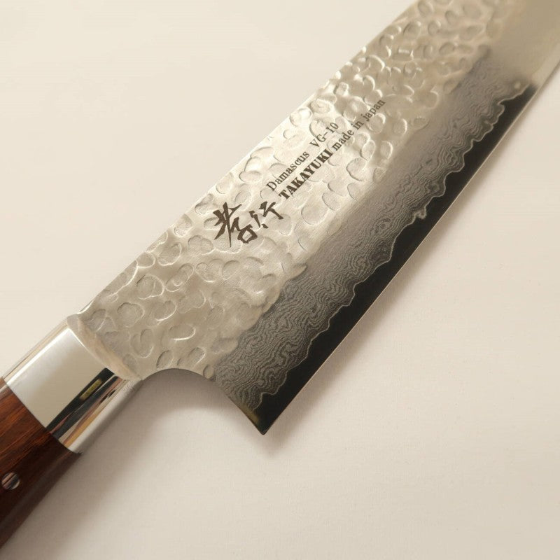 Gyuto SAKAI TAKAYUKI Sugihara Model VG10 Hammered Damascus (210/240mm)