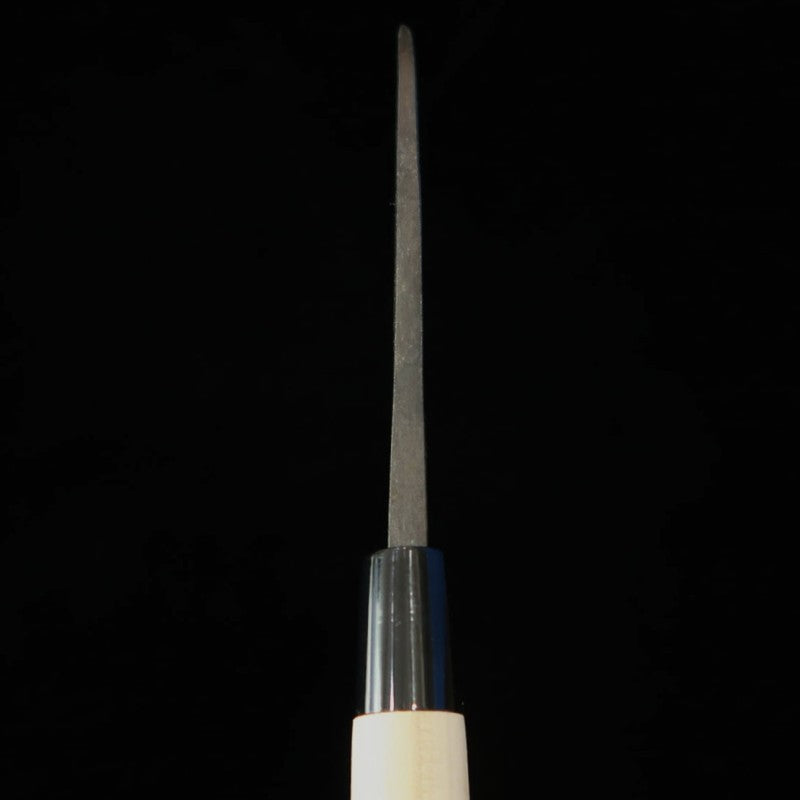 HIDARI YORIMITSU Deba SK steel black finish oak handle (165mm)