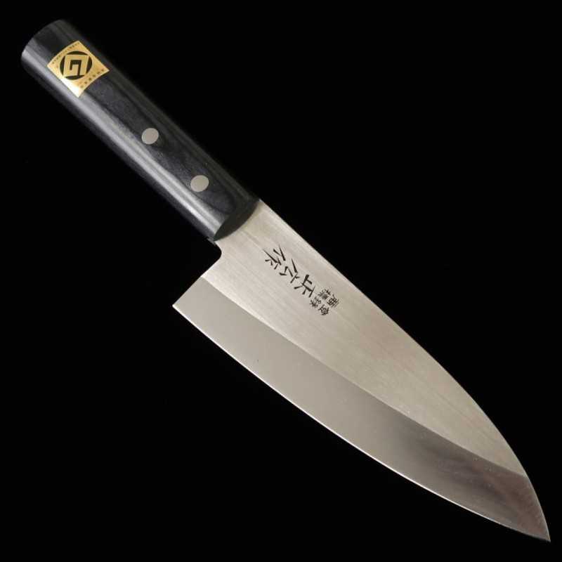 Masahiro MASAHIRO Inox Compensado Preto Faca Deba (150-210mm)