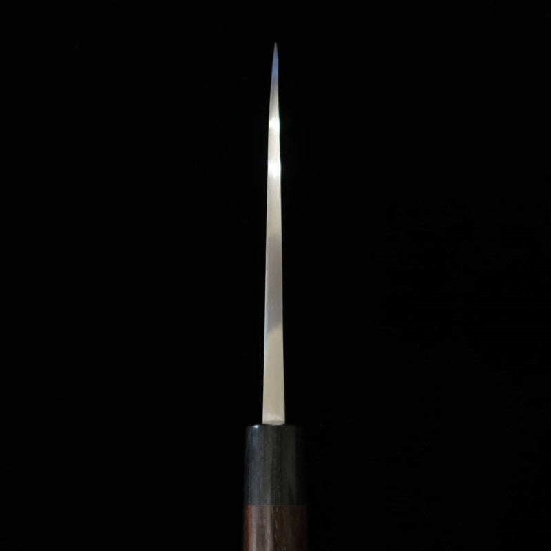 Miura – Deba Aogami n°2 Damas, manche en palissandre veiné (150-180 mm)