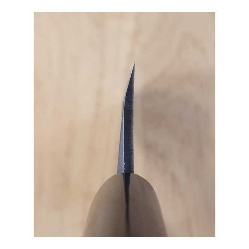 Deba MIURA White Steel Damascus with Rosewood Chestnut Handle (150-210mm)