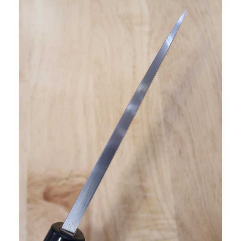 Deba MIURA White Steel Damascus with Rosewood Chestnut Handle (150-210mm)