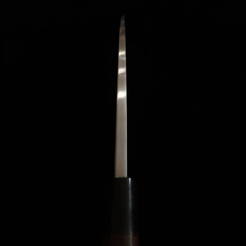 三浦 MIURA 左利き用 出刃 白紙二号 ダマスカス 紫檀柄 (150mm)
