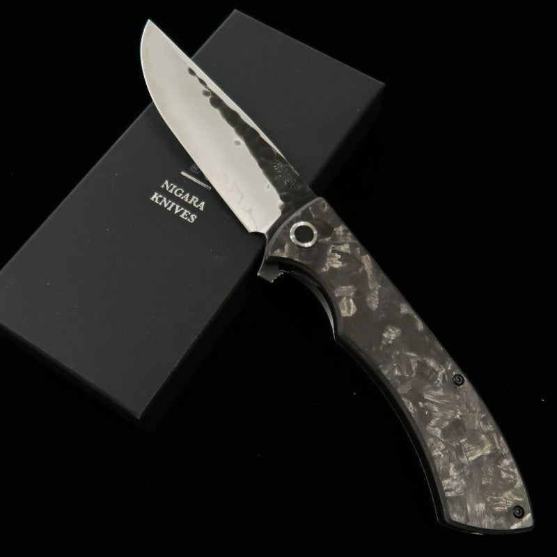 Folding Knife NIGARA SG2 Carbon Fiber Handle (97mm)