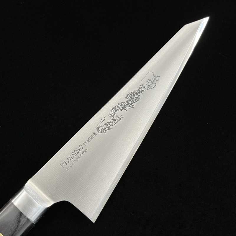 Garasaki MISONO EU Steel Series com Gravação de Dragão (185mm)