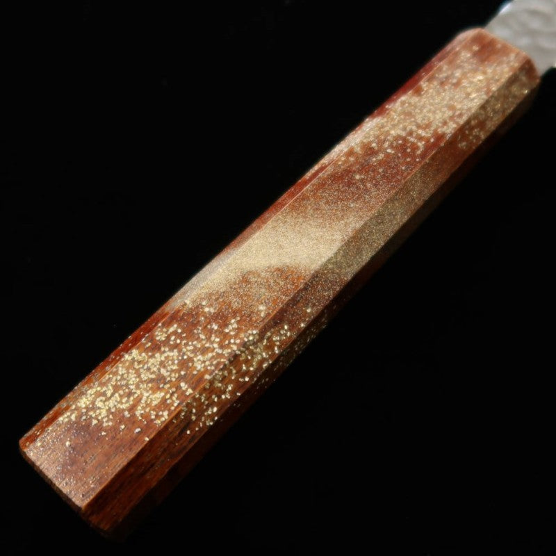 Gyuto Sakai Takayuki Seiren VG10 33-Layer Damascus Oak Lacquer Handle (240mm)