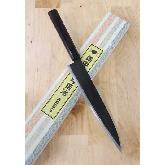 Takeda Hamono Sujihiki/Double-sided Yanagi Aogami Super (210mm)