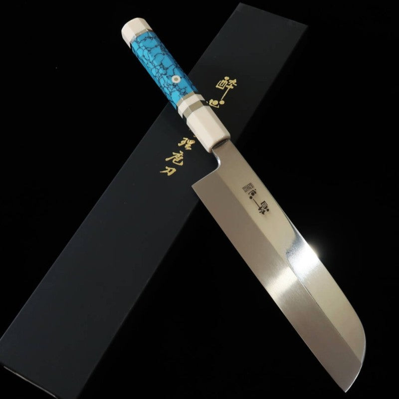Kamagata Usuba SUISIN INOX Honyaki mango personalizado (210 mm)