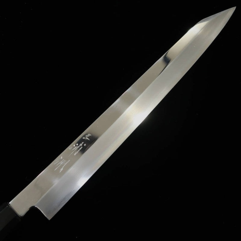 Yanagiba MIURA Obidama Kansho VG10 Mirror Finish Stabilized Wood Handle (300mm)