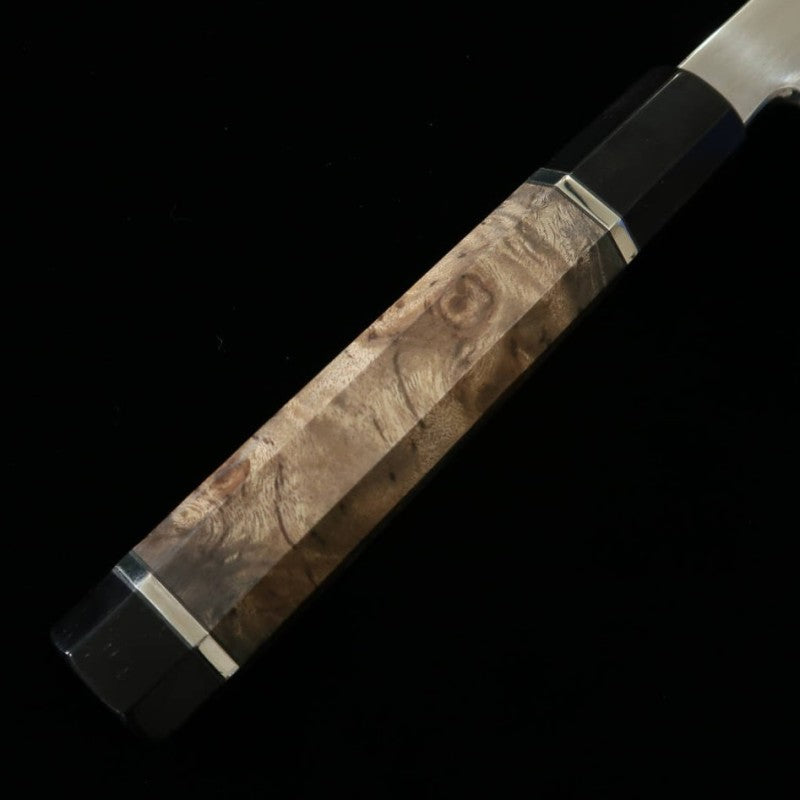 Yanagiba MIURA Obidama Kansho VG10 Mirror Finish Stabilized Wood Handle (300mm)