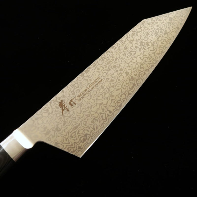 堺孝行 SAKAI TAKAYUKI 剣型牛刀 コアレスダマスカス マイカルタハンドル (190mm)