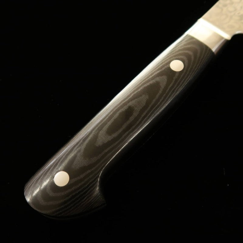堺孝行 SAKAI TAKAYUKI 剣型牛刀 コアレスダマスカス マイカルタハンドル (190mm)
