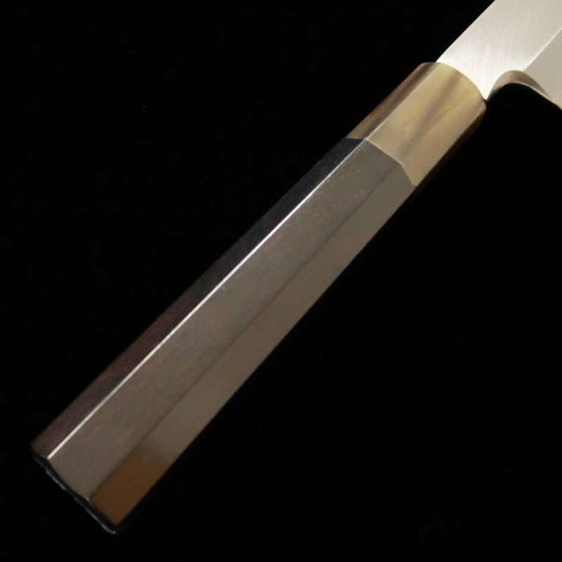 酔心 SUISIN 富樫憲治作 剣型柳刃 青紙一号 本霞 黒檀柄 (300mm)