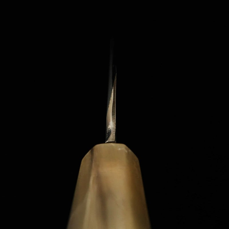 酔心 SUISIN 富樫憲治作 剣型柳刃 青紙一号 本霞 黒檀柄 (300mm)