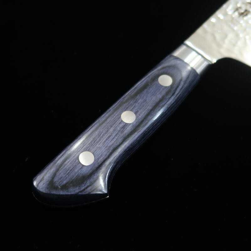 Miura MIURA 10A inox martelé, Kirituke Santoku (195 mm)