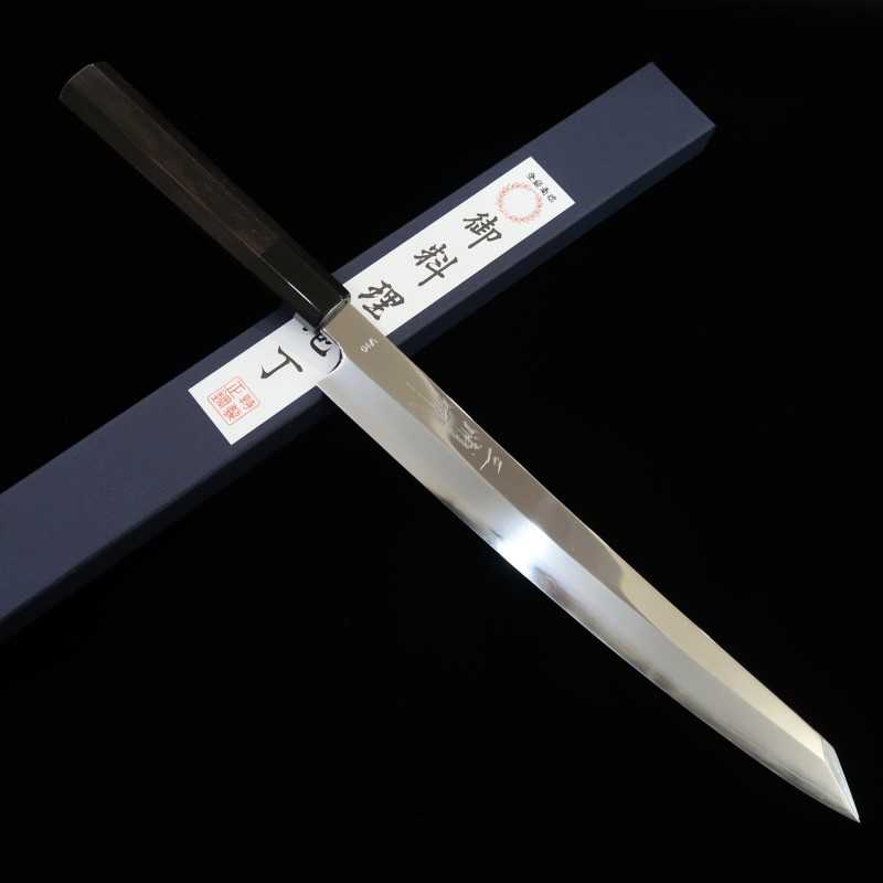 Yanagiba MIURA Obidama VG10 Stainless Steel Mirror Finish Kiritsuke (270/300mm)