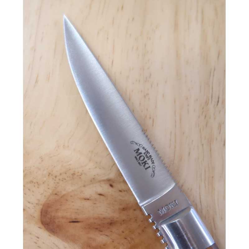 Moki MOKI TS-535J AUS-8 Trout & Bird 2.0 manche en bois de carlin (83 mm)