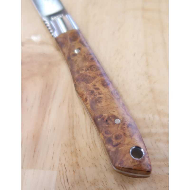 Moki MOKI TS-535J AUS-8 Trout & Bird 2.0 manche en bois de carlin (83 mm)