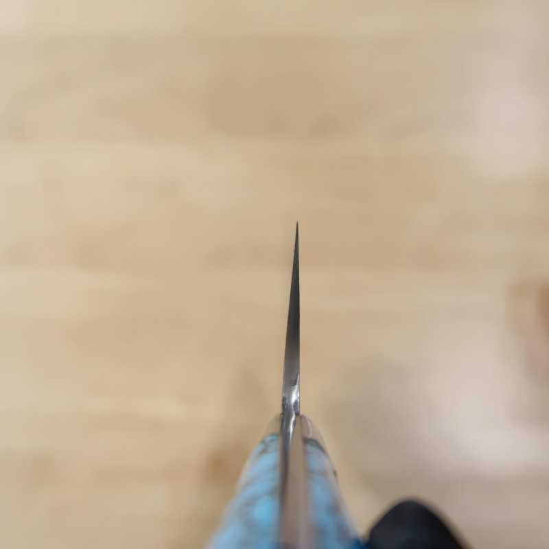 Saji Takeshi SAJI TAKESHI Nakiri R2 Finition Diamant Turquoise Bleue (180 mm)