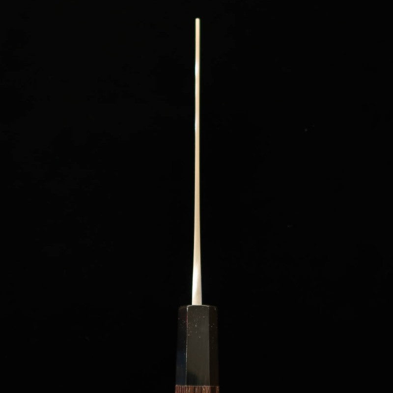 Nakiri HATSUKOKORO Shirogami No. 2 Steel Pear Texture Wenge Handle (165mm)