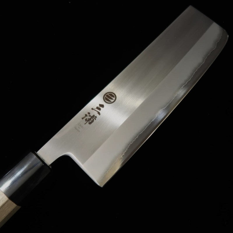 三浦 MIURA 白紙一号 割り込み 菜切 (165mm)