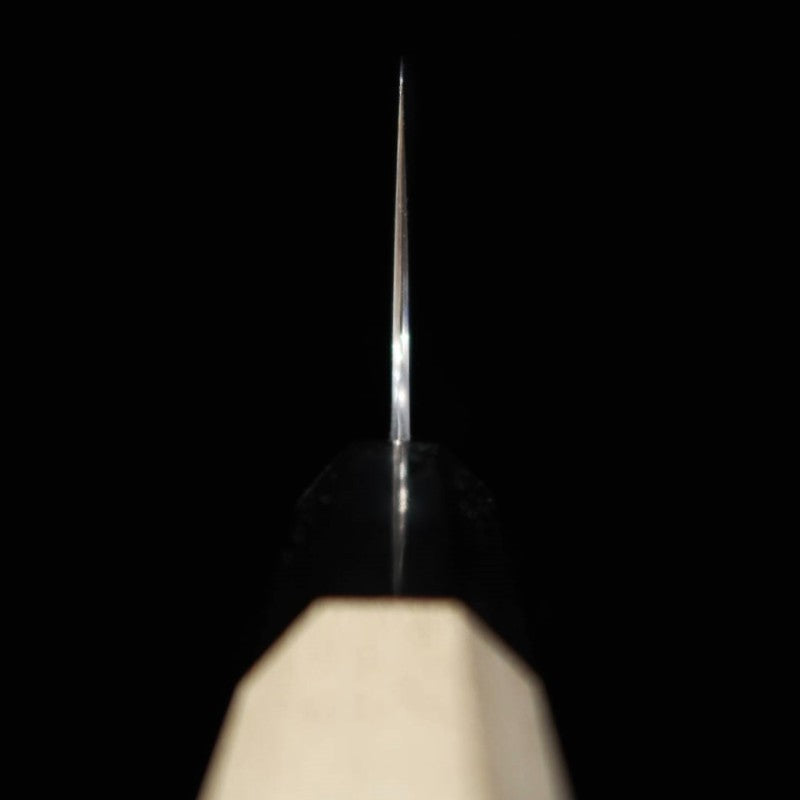 Sakai Kikomori SAKAI KIKUMORI, Nakiri, tourbillon, acier bleu n°1, damas, manche octogonal en magnolia (180 mm)