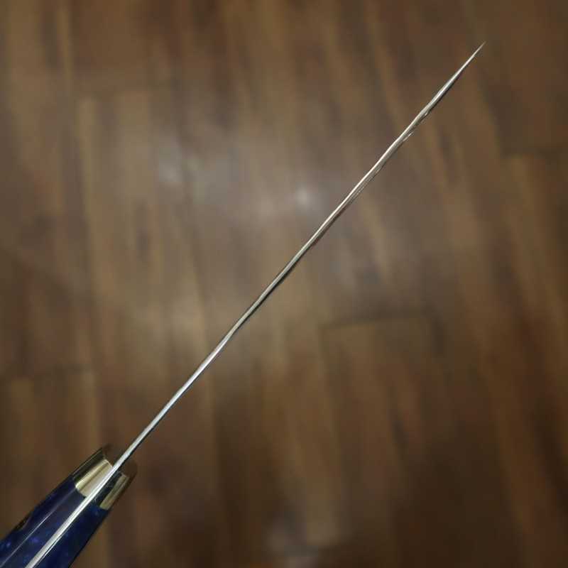 二唐刃物鍛造所NIGARA SG2 ペティ カスタムハンドル (150mm)