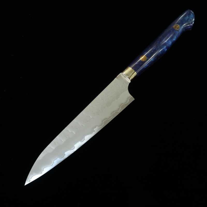 二唐刃物鍛造所NIGARA SG2 ペティ カスタムハンドル (150mm)