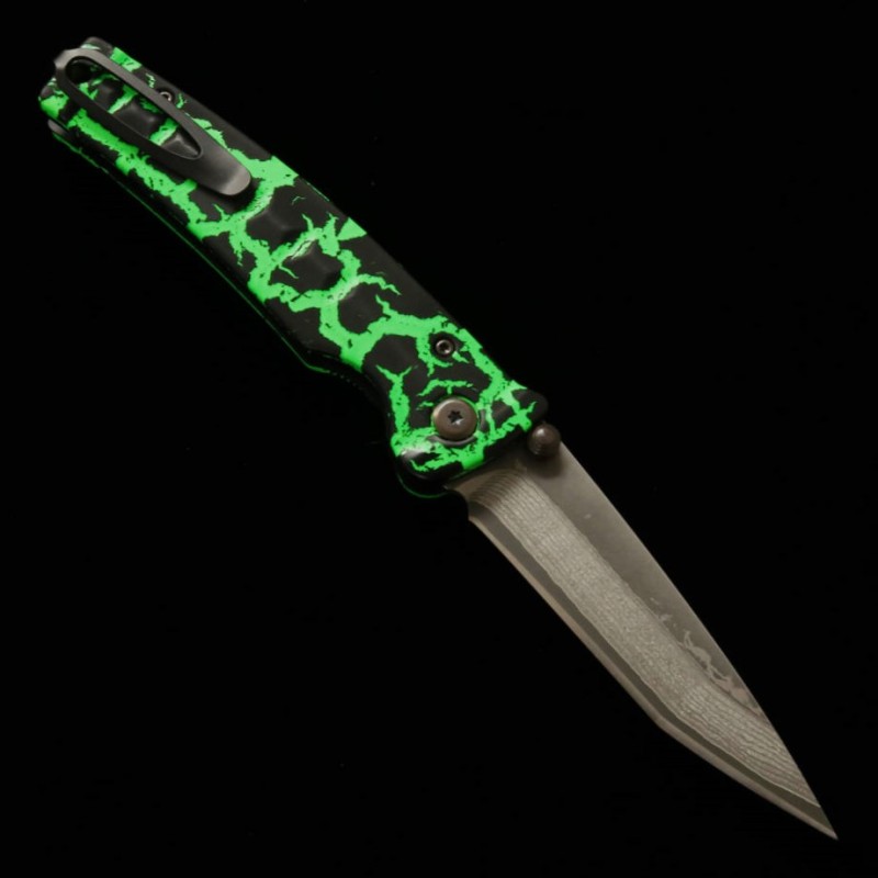 Canivete MCUSTA edição limitada Infinity 004 Venom Damascus (85mm)