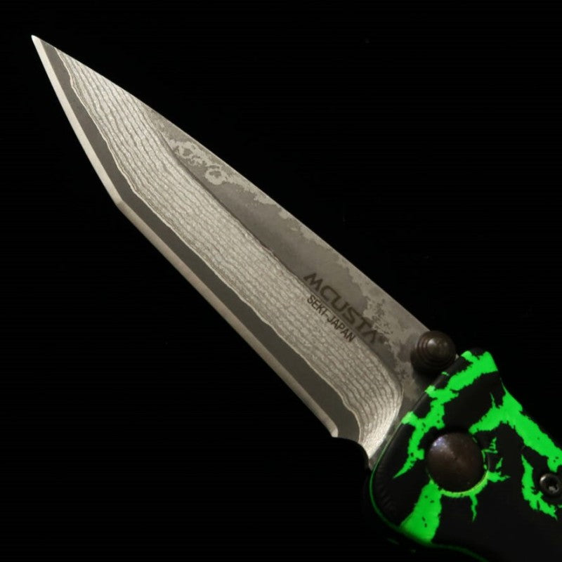 Canivete MCUSTA edição limitada Infinity 004 Venom Damascus (85mm)