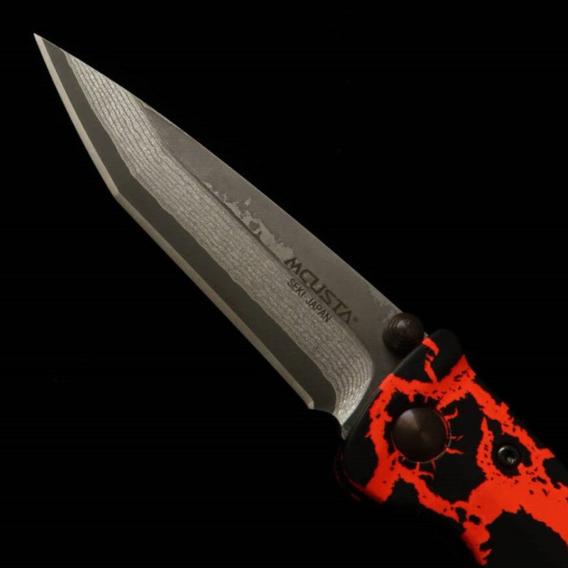 MCUSTA limited edition Infinity 004 Inferno Damascus MC-004DCD11 (85mm)