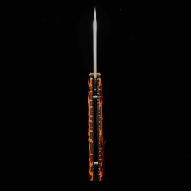 MCUSTA limited edition Infinity 004 Inferno Damascus MC-004DCD11 (85mm)