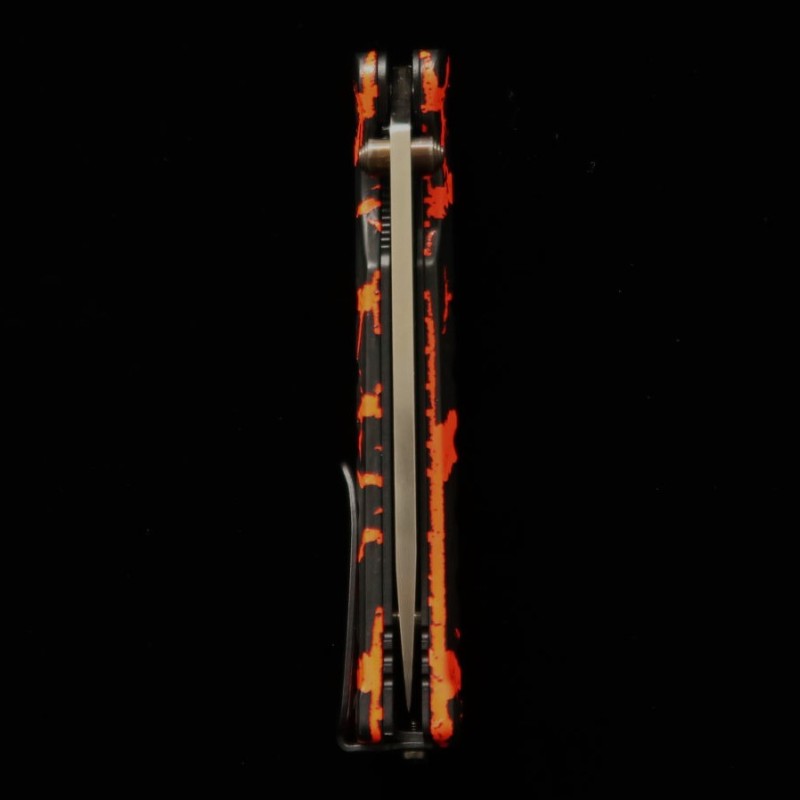 MCUSTA limited edition Infinity 004 Inferno Damascus MC-004DCD11 (85mm)