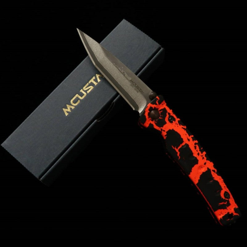 MCUSTA limited edition Infinity 004 Inferno Damascus MC-004DCD11 (85mm)