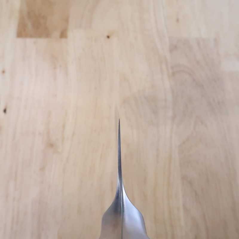 GLESTAIN M-type, manche tout inox, Santoku (170mm)